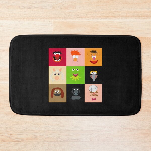 Artikelvorschau, Muppet-Gesichter-Gitter-Pop-Art-Illustration entworfen und verkauft von Christinenney.