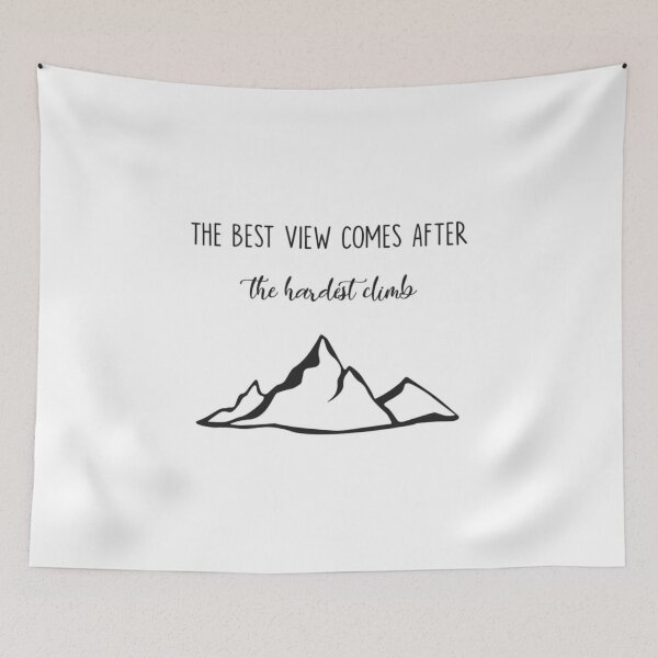 Item preview, The Hardest Climb designed and sold by Kushwaha18.
