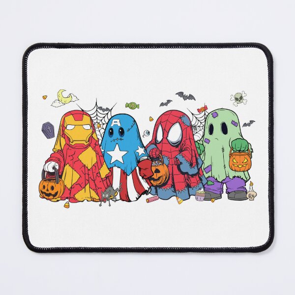 Item preview, Retro Ghost Halloween Superhero Spooky Season designed and sold by PartyFam.