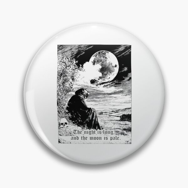Item preview, Moonlit Solitude Cloaked Figure Skull designed and sold by DANILUMS.