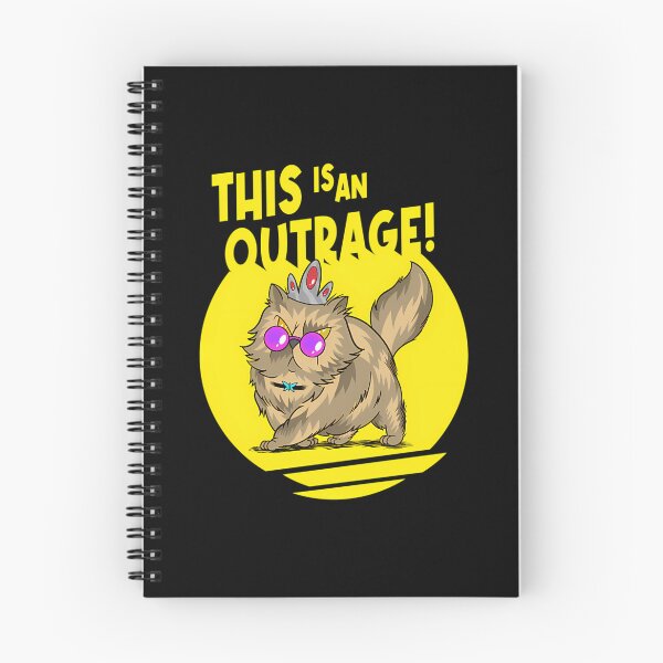 Item preview, This Is An Outrage (For Black) designed and sold by fraziko-art.