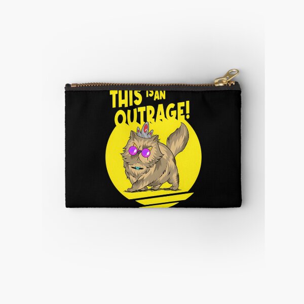 Item preview, This Is An Outrage (For Black) designed and sold by fraziko-art.