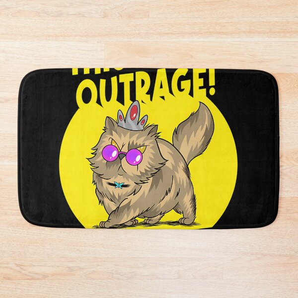 Item preview, This Is An Outrage (For Black) designed and sold by fraziko-art.