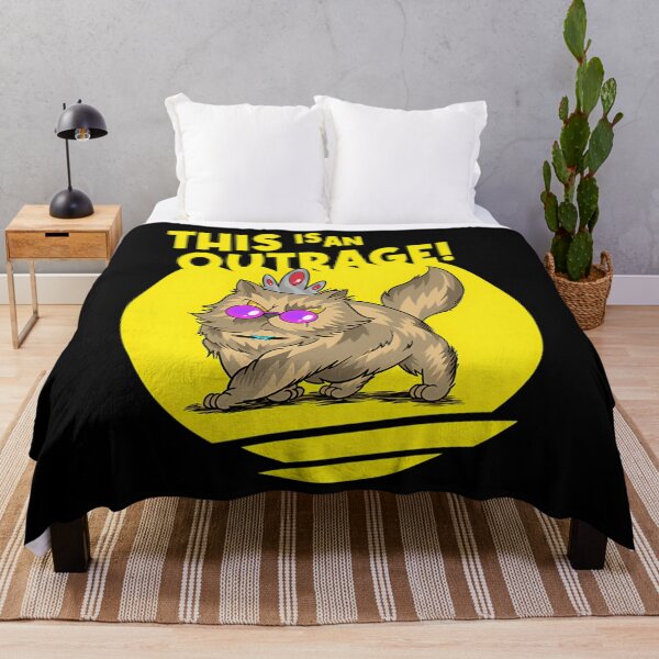 Item preview, This Is An Outrage (For Black) designed and sold by fraziko-art.