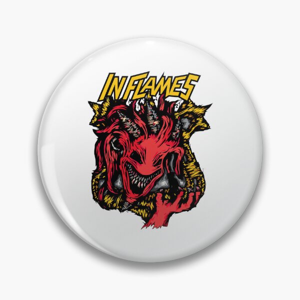 Item preview, Aggressive In Flames Monster  Art designed and sold by DANILUMS.