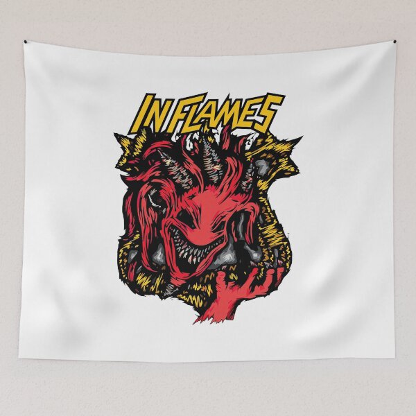Item preview, Aggressive In Flames Monster  Art designed and sold by DANILUMS.