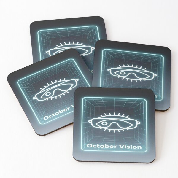 Item preview, Cyberpunk Holographic Eye October Vision Graphic designed and sold by Lespribos .
