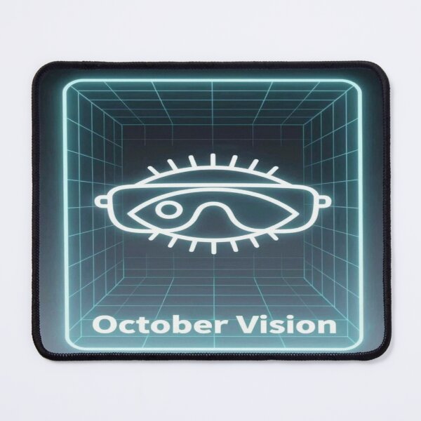 Item preview, Cyberpunk Holographic Eye October Vision Graphic designed and sold by Lespribos .