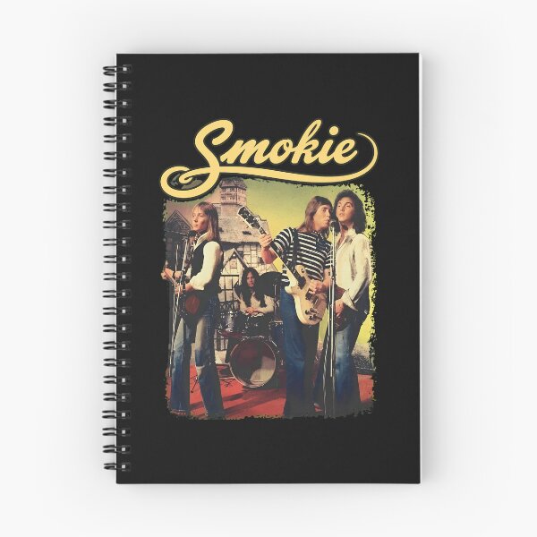 Item preview, Smokie Band Retro Performance Illustration designed and sold by Christinenney.