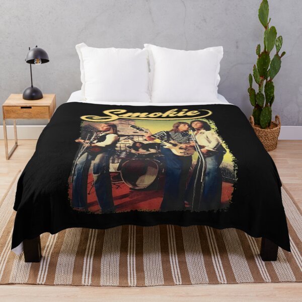 Item preview, Smokie Band Retro Performance Illustration designed and sold by Christinenney.