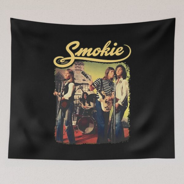 Item preview, Smokie Band Retro Performance Illustration designed and sold by Christinenney.