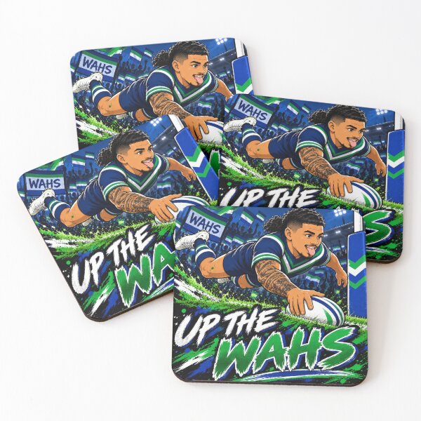 Item preview, Up The Wahs New Zealand Rugby League Fan designed and sold by Kenzie & Co.