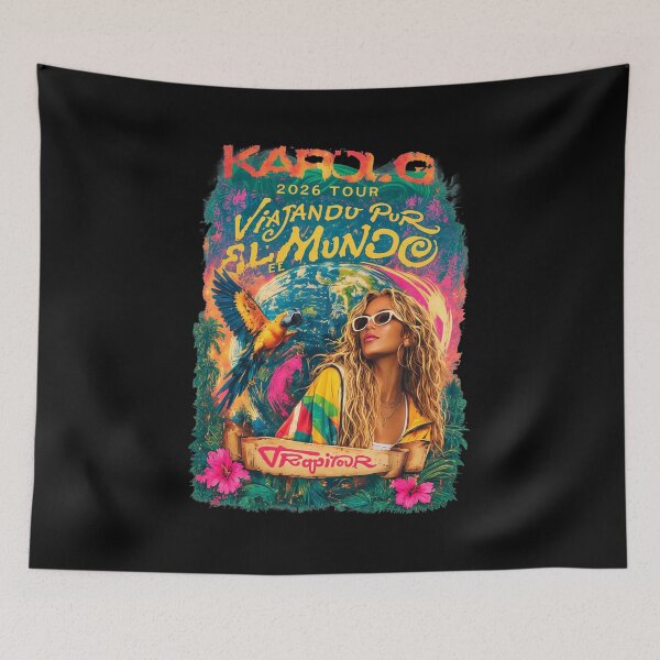 Artikelvorschau, KAROL G 2026 TOUR VIAJANDU PUR EL MUNDO entworfen und verkauft von PPAdventures.