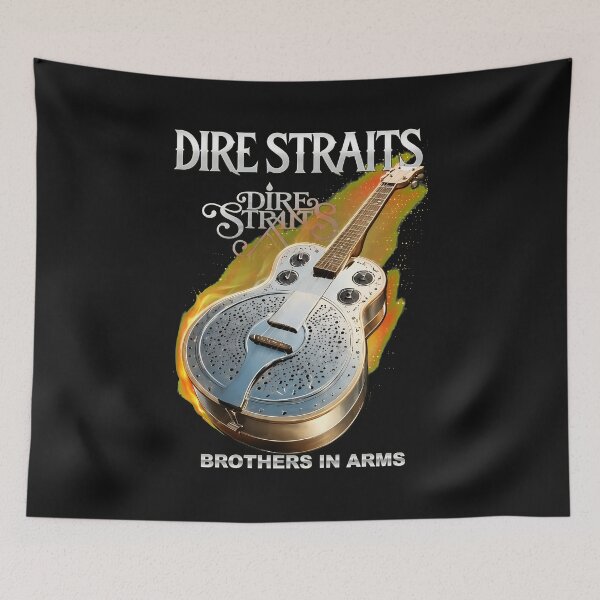 Item preview, Dire Straits Brothers In Arms Guitar Flames  designed and sold by Christinenney.
