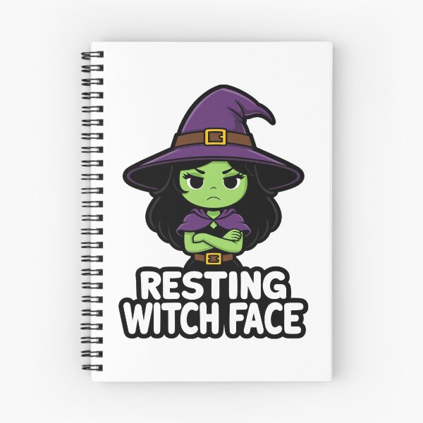 Item preview, Resting Witch Face designed and sold by Oh Hey! Studios.
