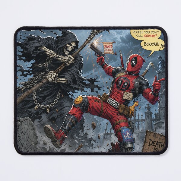 Item preview, Wade Challenges The Grim Reaper designed and sold by DANILUMS.