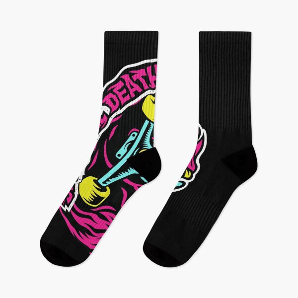 Item preview, Skate Till Death Neon Skull Truck  designed and sold by DANILUMS.