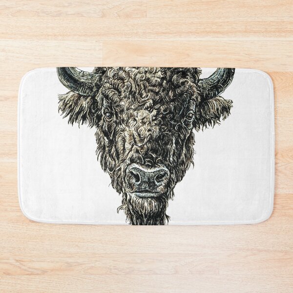 Item preview, Bison Head designed and sold by stacychey.