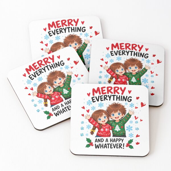 Item preview, Merry Everything And A Happy Whatever Design designed and sold by Kenzie & Co.