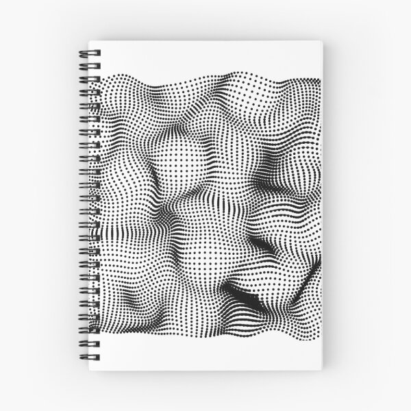 Item preview, Monochromatic 3D wave effect designed and sold by Nela-&-Lena.