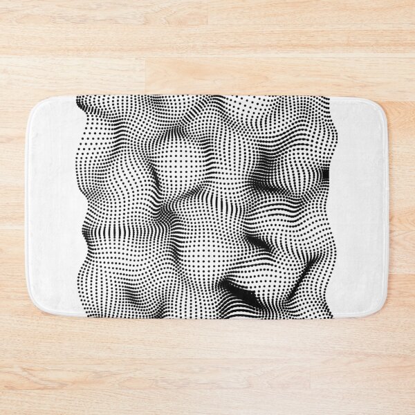 Item preview, Monochromatic 3D wave effect designed and sold by Nela-&-Lena.