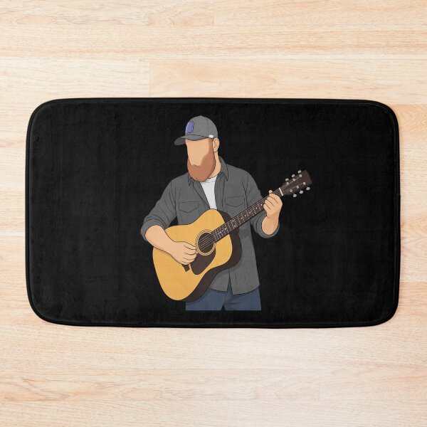 Item preview, Country Music Star Playing Guitar Vintage Luke Combs designed and sold by Hy17Lac.