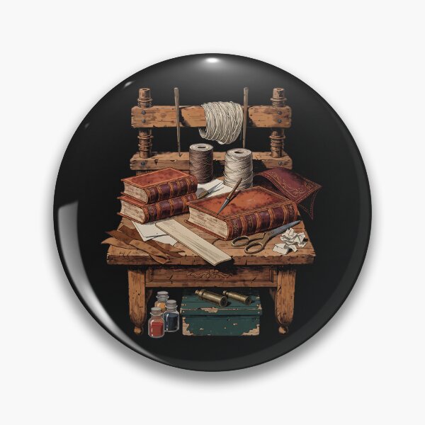 Item preview, The Vintage Bookbinder designed and sold by Neural-canvas.