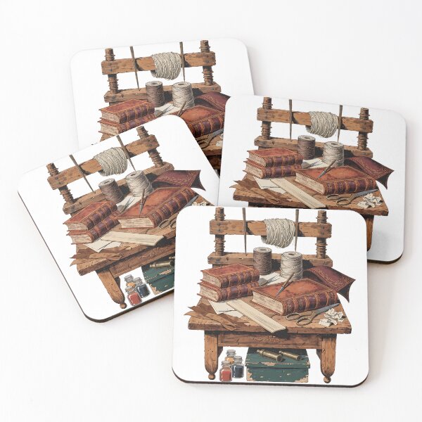 Item preview, The Vintage Bookbinder designed and sold by Neural-canvas.