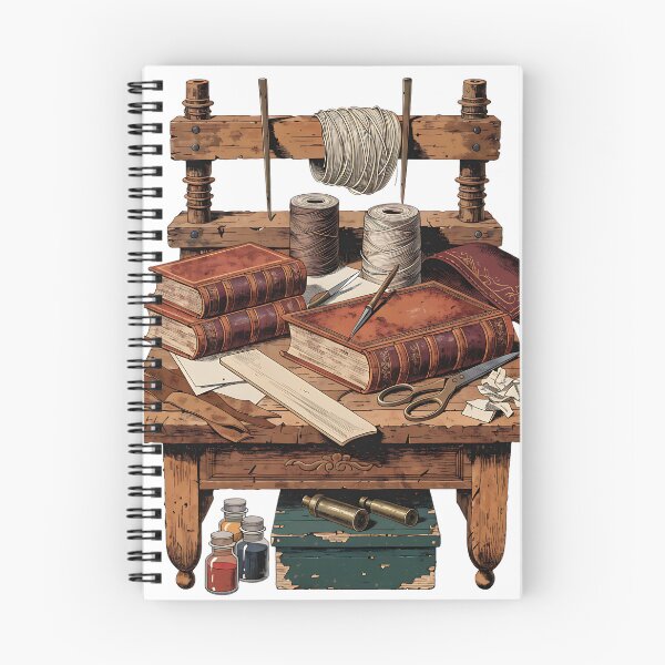 Item preview, The Vintage Bookbinder designed and sold by Neural-canvas.