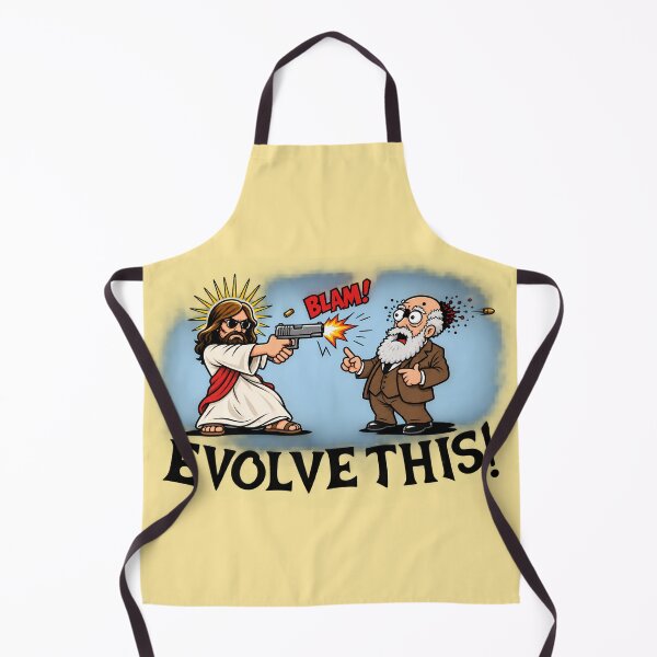 Item preview, Jesus and Darwin - Evolve This designed and sold by Ribeiro-Art.