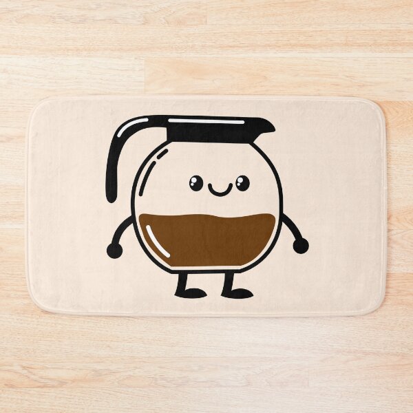 Item preview, Kawaii Coffee Pot designed and sold by alvaromontoro.