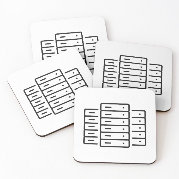 Item preview, Data Center Server Line Icon designed and sold by VectorForge Studio.