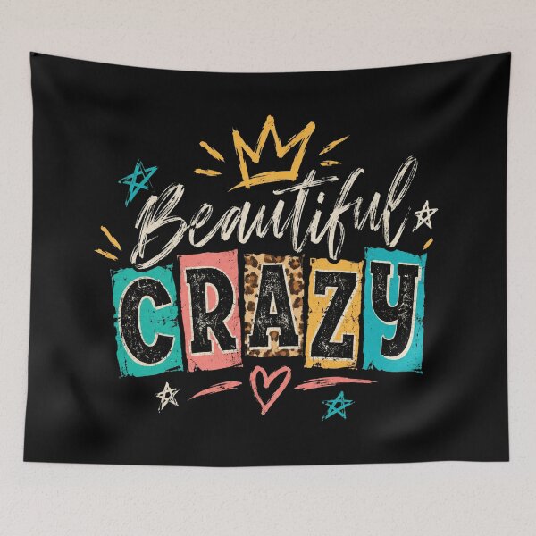 Item preview, Beautiful Crazy Woman Classic Sublimation Luke Combs designed and sold by Hy17Lac.