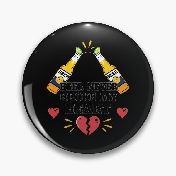 Item preview, Beer Never Broke My Heart Fitted V-neck Vintage designed and sold by Hy17Lac.
