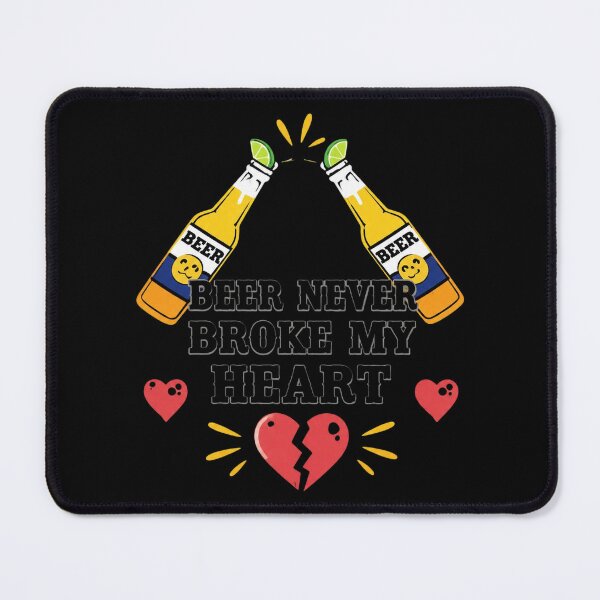 Item preview, Beer Never Broke My Heart Fitted V-neck Vintage designed and sold by Hy17Lac.