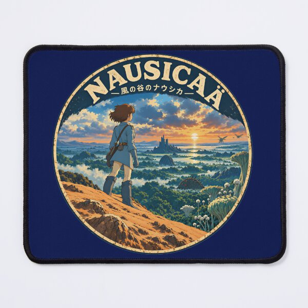 Item preview, Nausicaa Valley of the Wind Grunge Badge - Anime Studio Ghibli Art designed and sold by killem667.