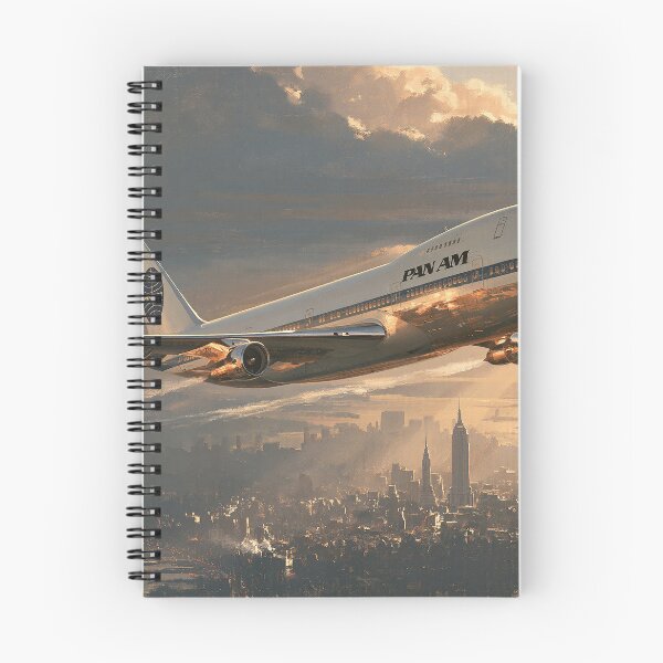 Item preview, Pan Am Wings Over New York Aviation Illustration  designed and sold by Skyframe Aviation.