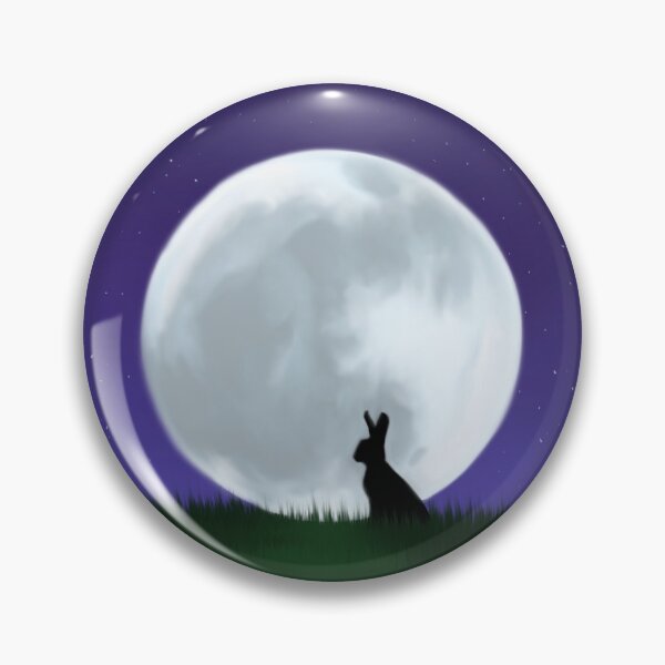 Item preview, Bunny and moon designed and sold by charreadyarts1.
