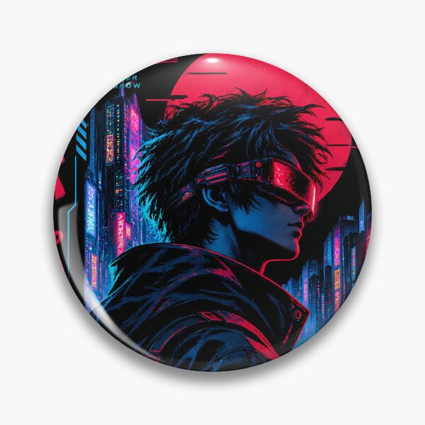 Item preview, Cyberpunk Neon Ronin Tokyo Night designed and sold by Ekracreatives.