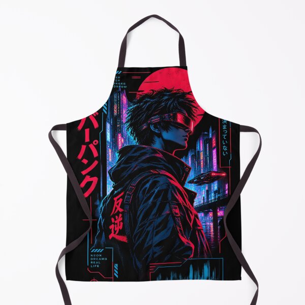Item preview, Cyberpunk Neon Ronin Tokyo Night designed and sold by Ekracreatives.