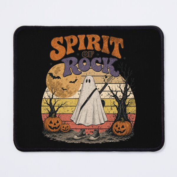 Item preview, Ghost Rocker - Spirit of Rock Halloween designed and sold by Nacho Average Designs.