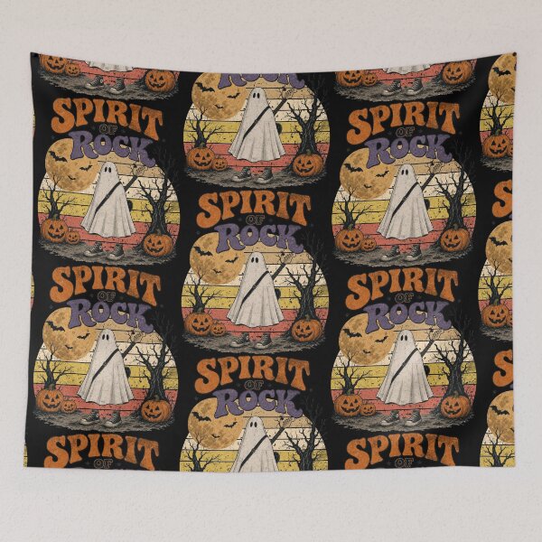 Item preview, Ghost Rocker - Spirit of Rock Halloween designed and sold by Nacho Average Designs.
