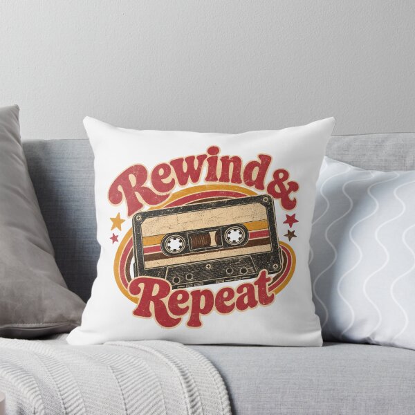 Item preview, Rewind & Repeat - Vintage Cassette designed and sold by Nacho Average Designs.