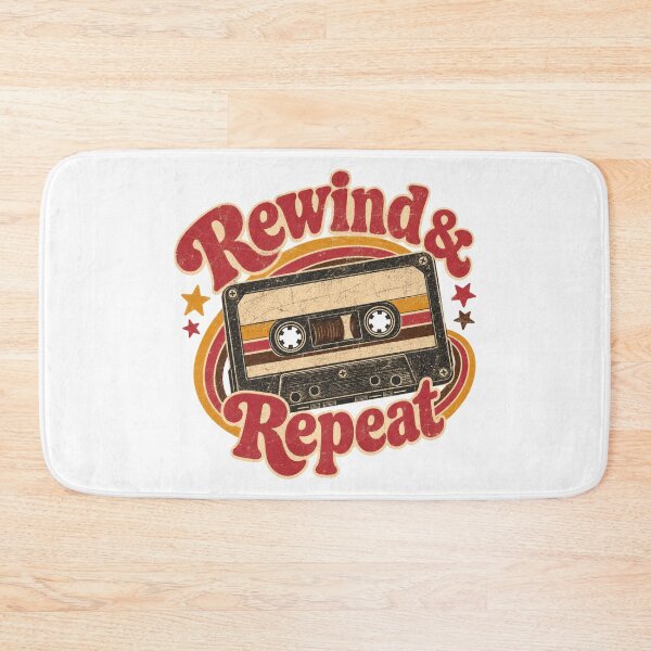 Item preview, Rewind & Repeat - Vintage Cassette designed and sold by Nacho Average Designs.