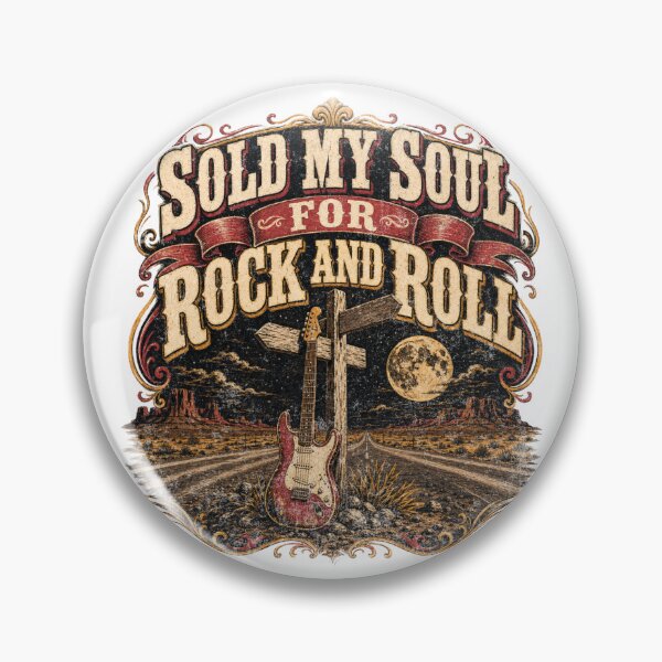 Item preview, Crossroads at Midnight - Rock and Roll Legend designed and sold by Nacho Average Designs.