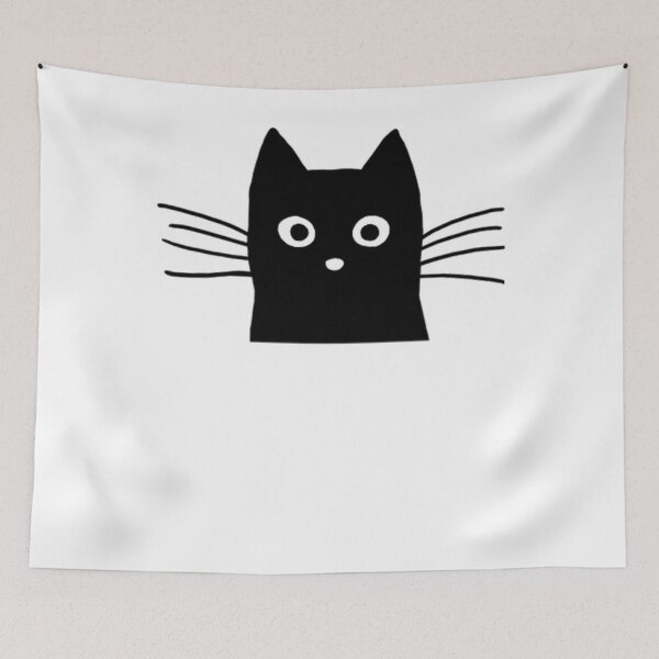 Item preview, Black Cat Face designed and sold by kendasier.