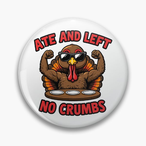 Item preview, Ate and Left No Crumbs designed and sold by Oh Hey! Studios.