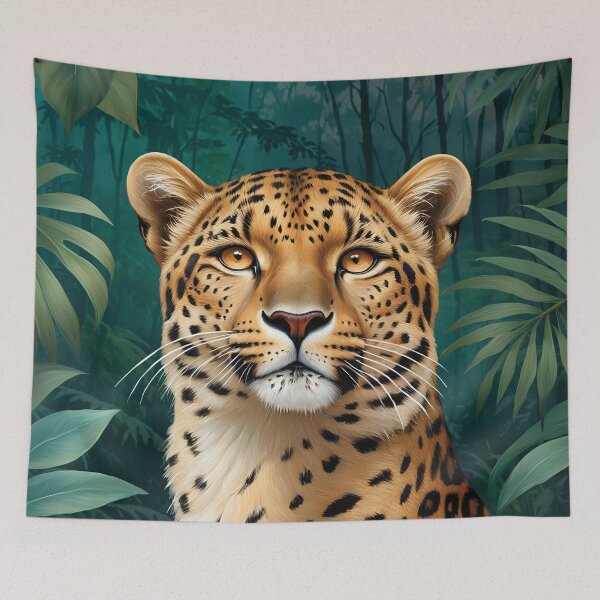 Item preview, IMPENETRABLE JUNGLE | Leopard designed and sold by TAMAJAD.