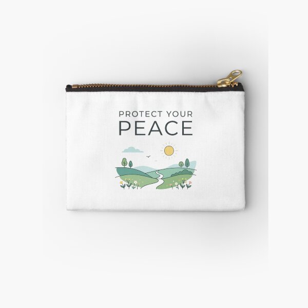 Item preview, Protect Your Peace – Inspirational Minimalist Nature Design designed and sold by meghnad.