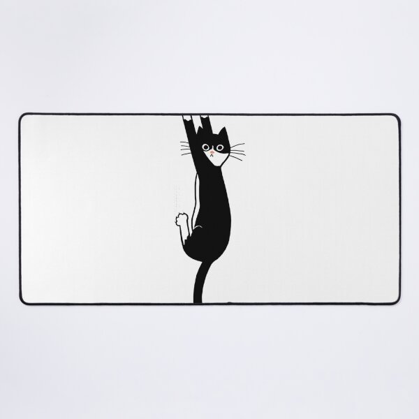 Item preview, Black And White Cat Hanging On designed and sold by kendasier.